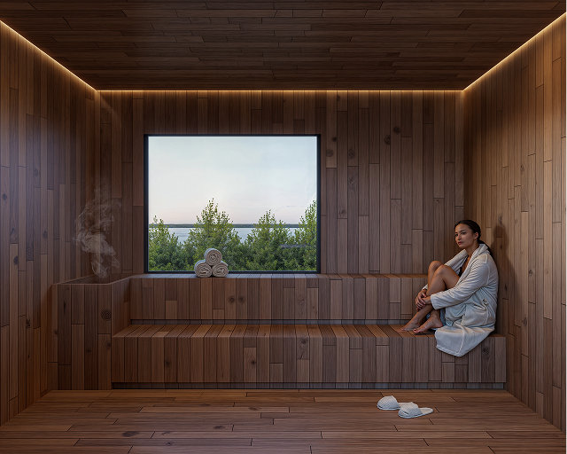 Sauna do Port Esmeralda